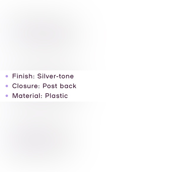 Claire's Puffy Heart and Ice Cream Cone Drop Post Pierced Earrings, Blue Yellow - Picture 3 of 8